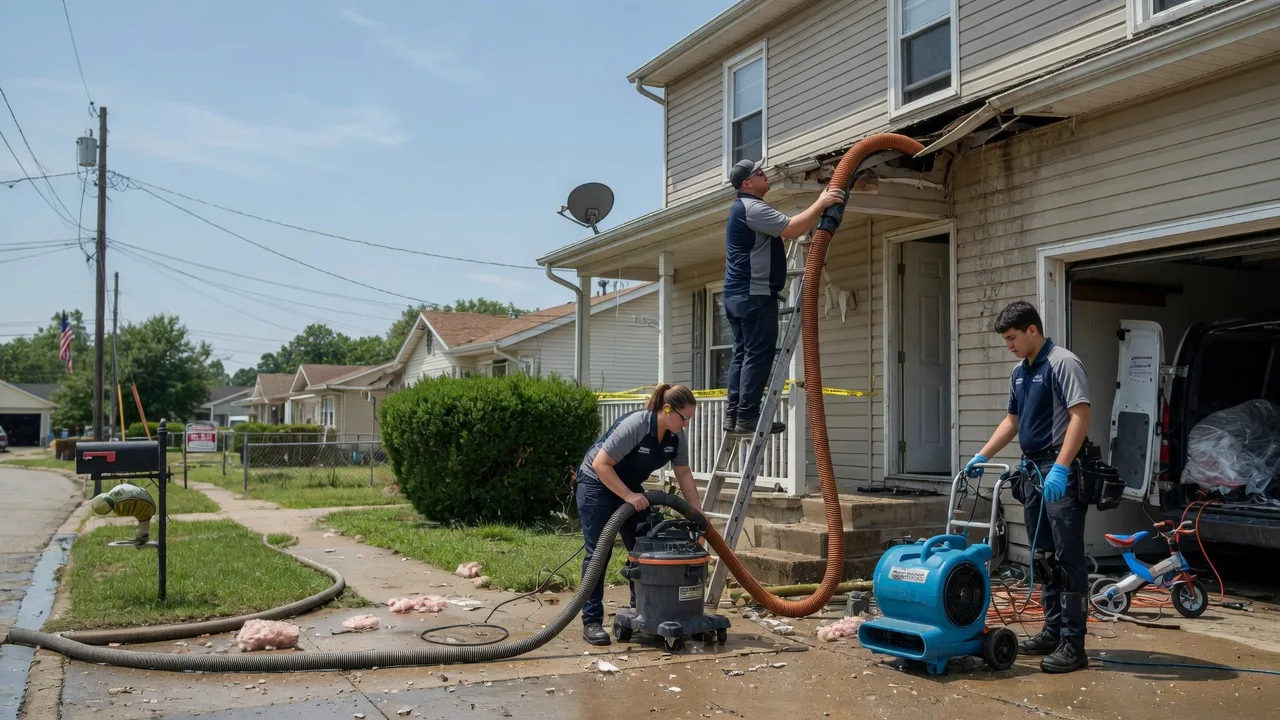 Water Damage Restoration in Milan, PA near me
